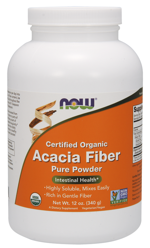 NOW - Acacia Fiber Organic Powder