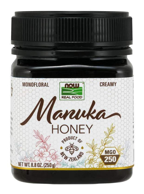 NOW - Manuka Honey, Product of New Zealand, MGO 250, 250g