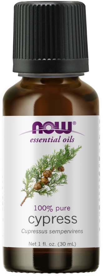 NOW - Essential Oils 100% Pure Cypress Oil, 1oz 30ml