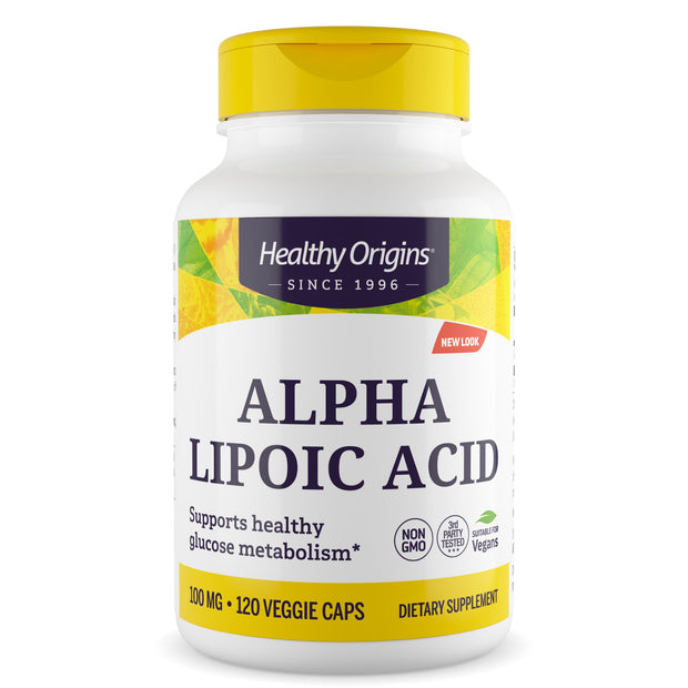 Healthy Origins - Alpha Lipoic Acid, 100mg