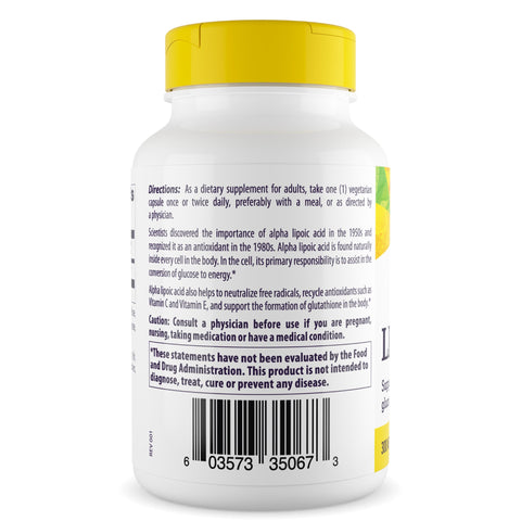 Healthy Origins - Alpha Lipoic Acid, 300mg