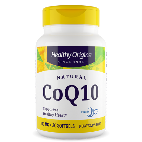 Healthy Origins - CoQ10 (Kaneka Q10™), 100mg