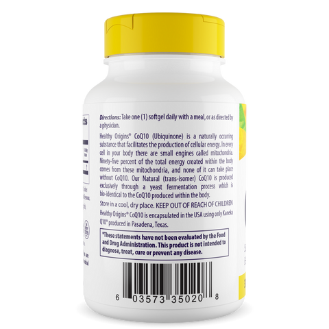 Healthy Origins - CoQ10 (Kaneka Q10™), 300mg