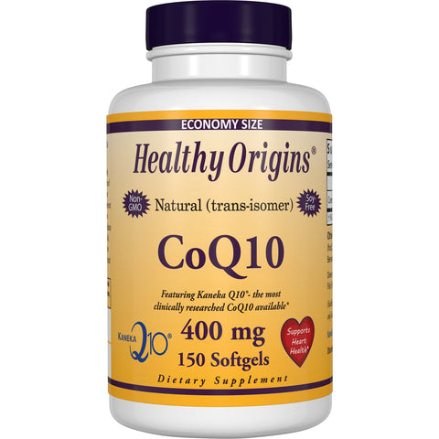 Healthy Origins - CoQ10 (Kaneka Q10™), 400mg