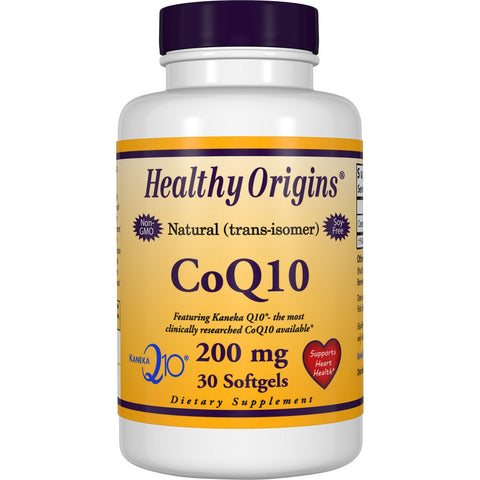 Healthy Origins - CoQ10 (Kaneka Q10™), 200mg