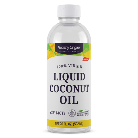 Healthy Origins - Coconut Oil, Liquid (100% Virgin)