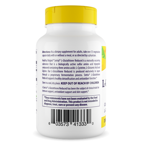 Healthy Origins - L-Glutathione (Setria®), 250mg "reduced"