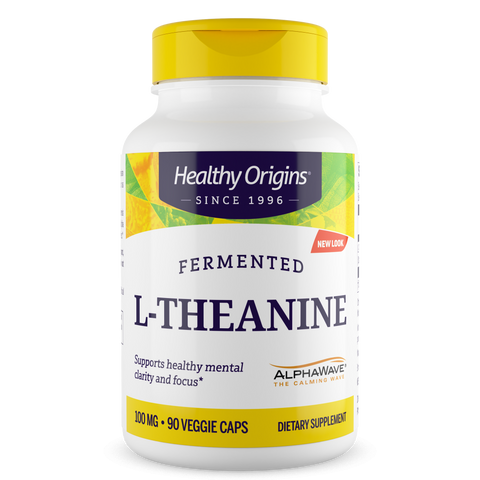 Healthy Origins - L-Theanine (AlphaWave®), 100mg