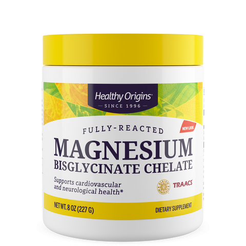 Healthy Origins - Magnesium Bisglycinate Chelate (TRAACS®), 8oz