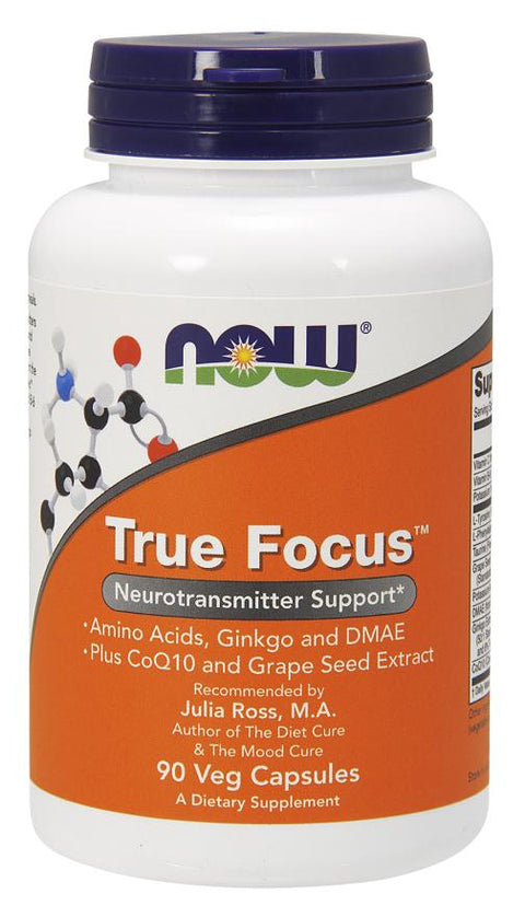 NOW - True Focus 90 VCaps, Alpha Brain