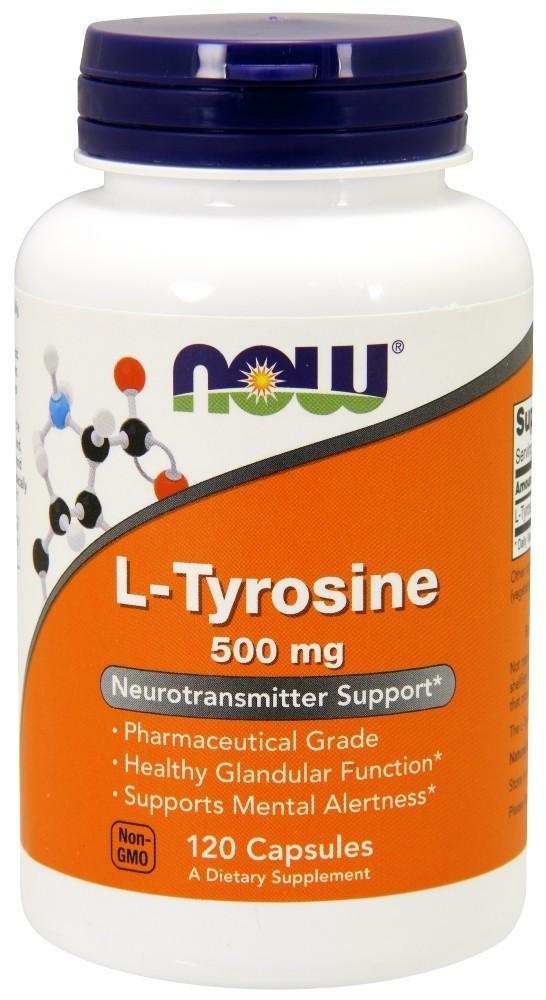 NOW - L-Tyrosine 500 mg 120 Caps