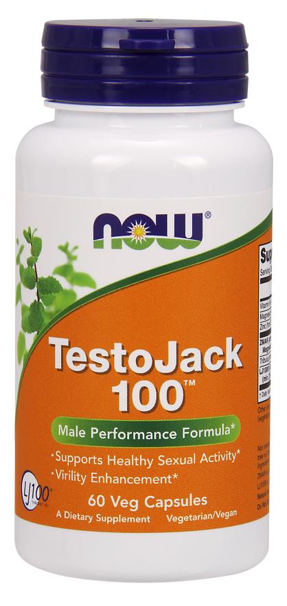 NOW - TestoJack 100, 60 Veg Caps