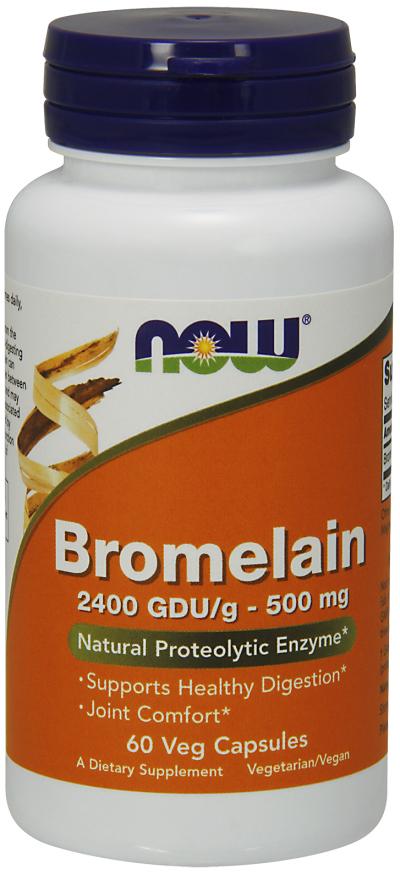 NOW - Bromelain 500 mg Veg Caps