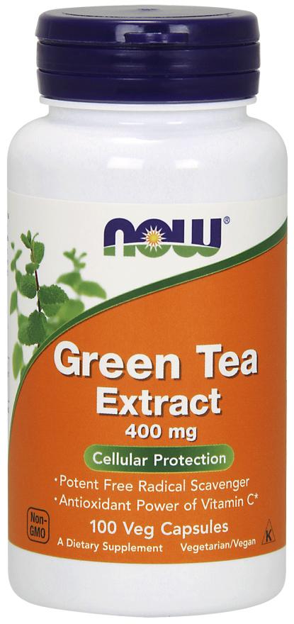 NOW - Green Tea Extract 400 mg 100 Veg Caps