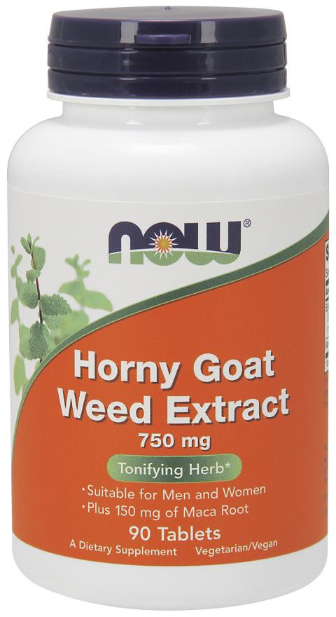 Now - Horny Goat Weed Extract 750 mg 90 Tabs