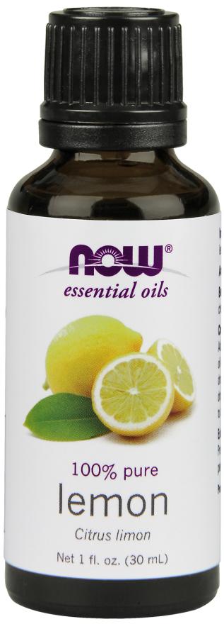 NOW - Essential Oils 100% Pure Lemon Oil, 1oz 30ml