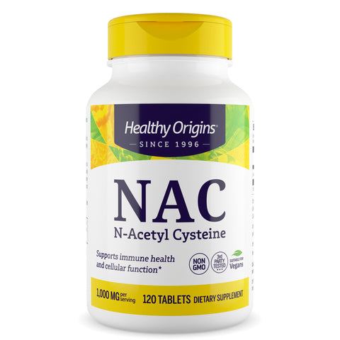 Healthy Origins - NAC (N-Acetyl Cysteine) 1,000 MG