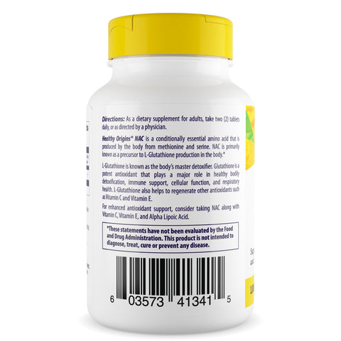 Healthy Origins - NAC (N-Acetyl Cysteine) 1,000 MG