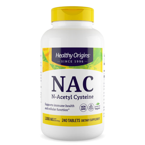 Healthy Origins - NAC (N-Acetyl Cysteine) 1,000 MG