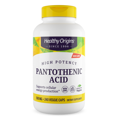 Healthy Origins - Pantothenic Acid 500 mg