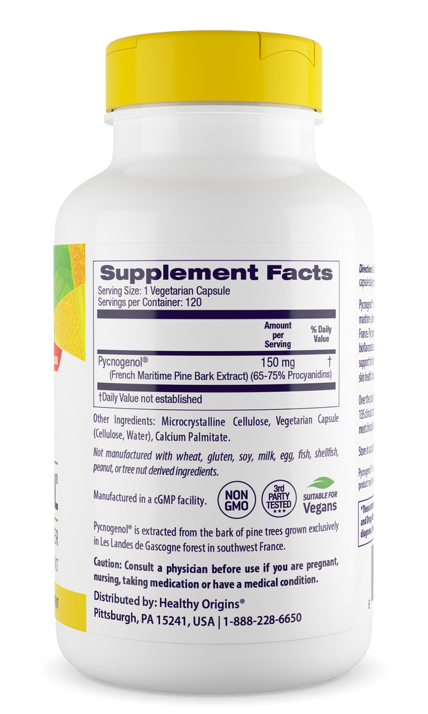 Healthy Origins - Pycnogenol, 150mg