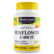 Healthy Origins - Vitamin E, 400 IU Sunflower (Sun E 900)