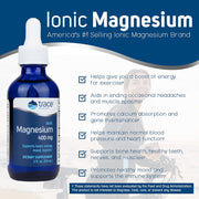 Trace Minerals - Liquid Ionic Magnesium, Supports Heart Health, 400mg