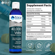 Trace Minerals - 40,000 Volts! Electrolyte Concentrate, 237ml