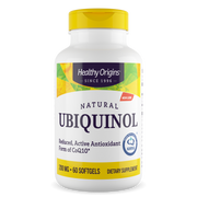 Healthy Origins - Ubiquinol, 200mg (Active form of CoQ10)