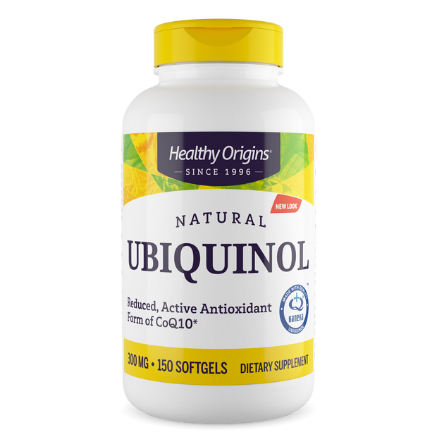 Healthy Origins - Ubiquinol, 300mg (Active form of CoQ10)