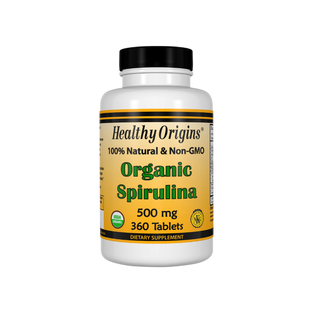 Healthy Origins - Spirulina, 500mg (Organic)