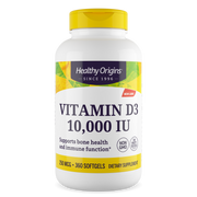 Healthy Origins - Vitamin D3 Gels, 10,000 IU (Lanolin)