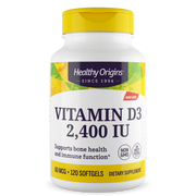 Healthy Origins - Vitamin Dз Gels, 2,400 IU (Lanolin)