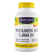 Healthy Origins - Vitamin Dз Gels, 5,000 IU (Lanolin)