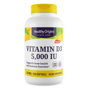 Healthy Origins - Vitamin Dз Gels, 5,000 IU (Lanolin)