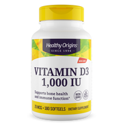 Healthy Origins - Vitamin Dз Gels, 1,000 IU (Lanolin)