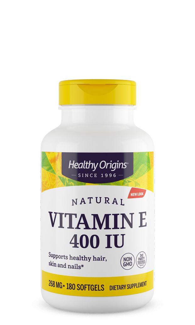 Healthy Origins - Vitamin E, 400 IU (Natural) Mixed Toco.