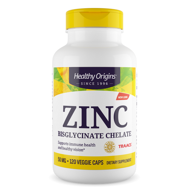 Healthy Origins - Zinc Bisglycinate Chelate 50mg