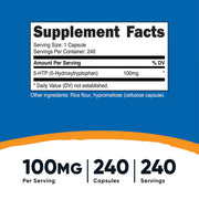 Nutricost - 5-HTP 100mg, 240 Caps