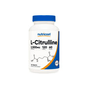 Nutricost - L-Citrulline Tablets, 2500 MG - 120 Tablets