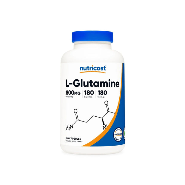 Nutricost -  L-Glutamine 750mg; 180 Caps