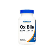 Nutricost - Ox Bile, 500 mg, 120 Capsules