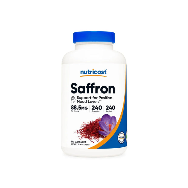 Nutricost - Saffron Extract Capsules, 88.5 MG - 240 Capsules