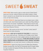 Sports Research - Sweet Sweat Jar, Coconut Scent, Workout Enhancer, 383g (13.5 oz)